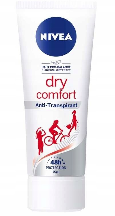 Nivea Antyperspirant w kremie, ochrona 48h, 75 ml