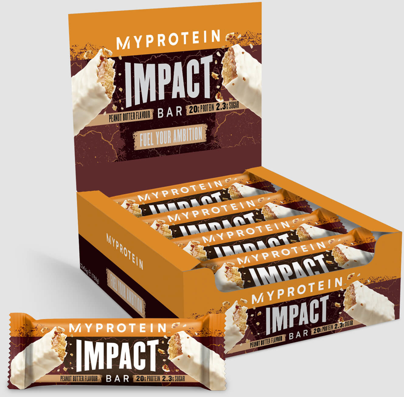 Myprotein Baton Impact Protein Bar - Masło orzechowe