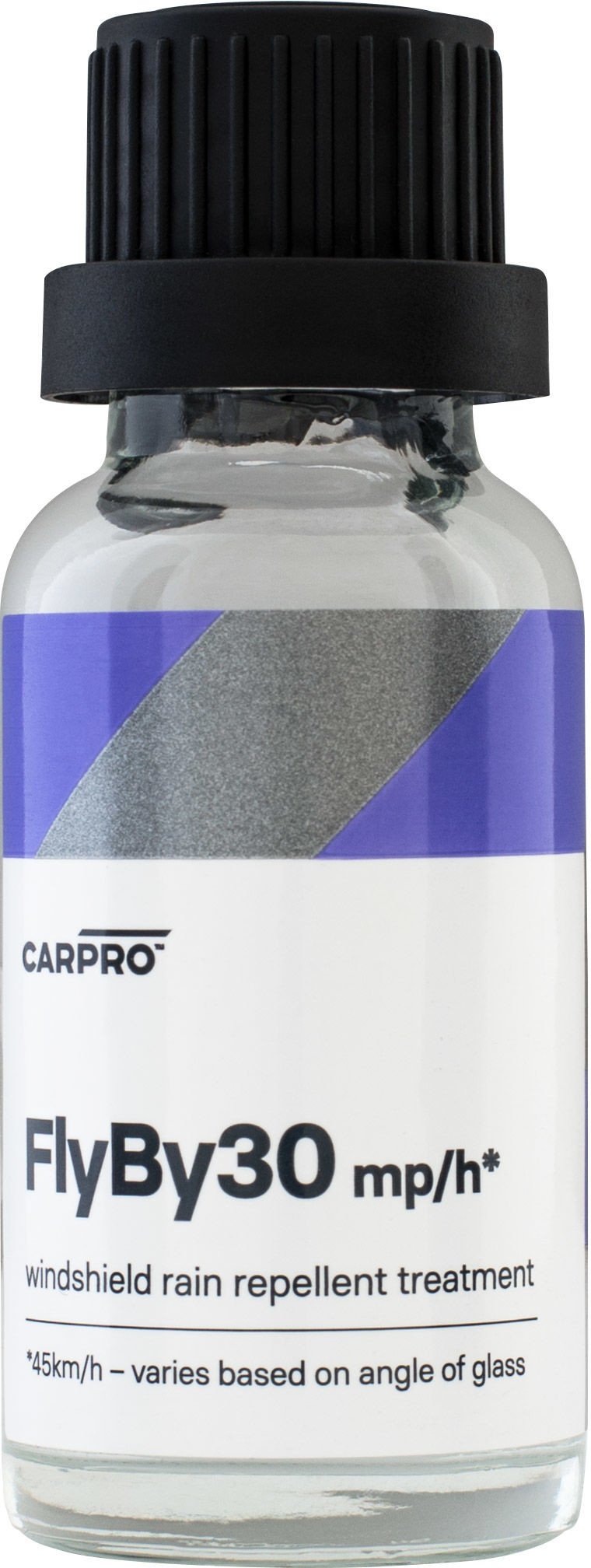 CARPRO CQUARTZ CarPro FlyBy30 Glass Coating - bardzo trwała niewidzialna wycieraczka na szyby 20 ml CAR000023