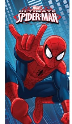 Spiderman ręcznik plażowy, dziecięcy 70x140