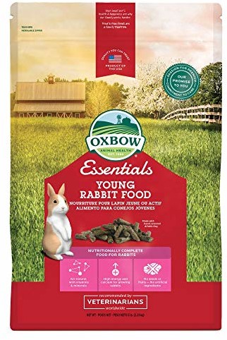 Bunny Basics 15 23 petlife Oxbow  W komplecie z mikrowłókien do młodych królików, 2,2 kg
