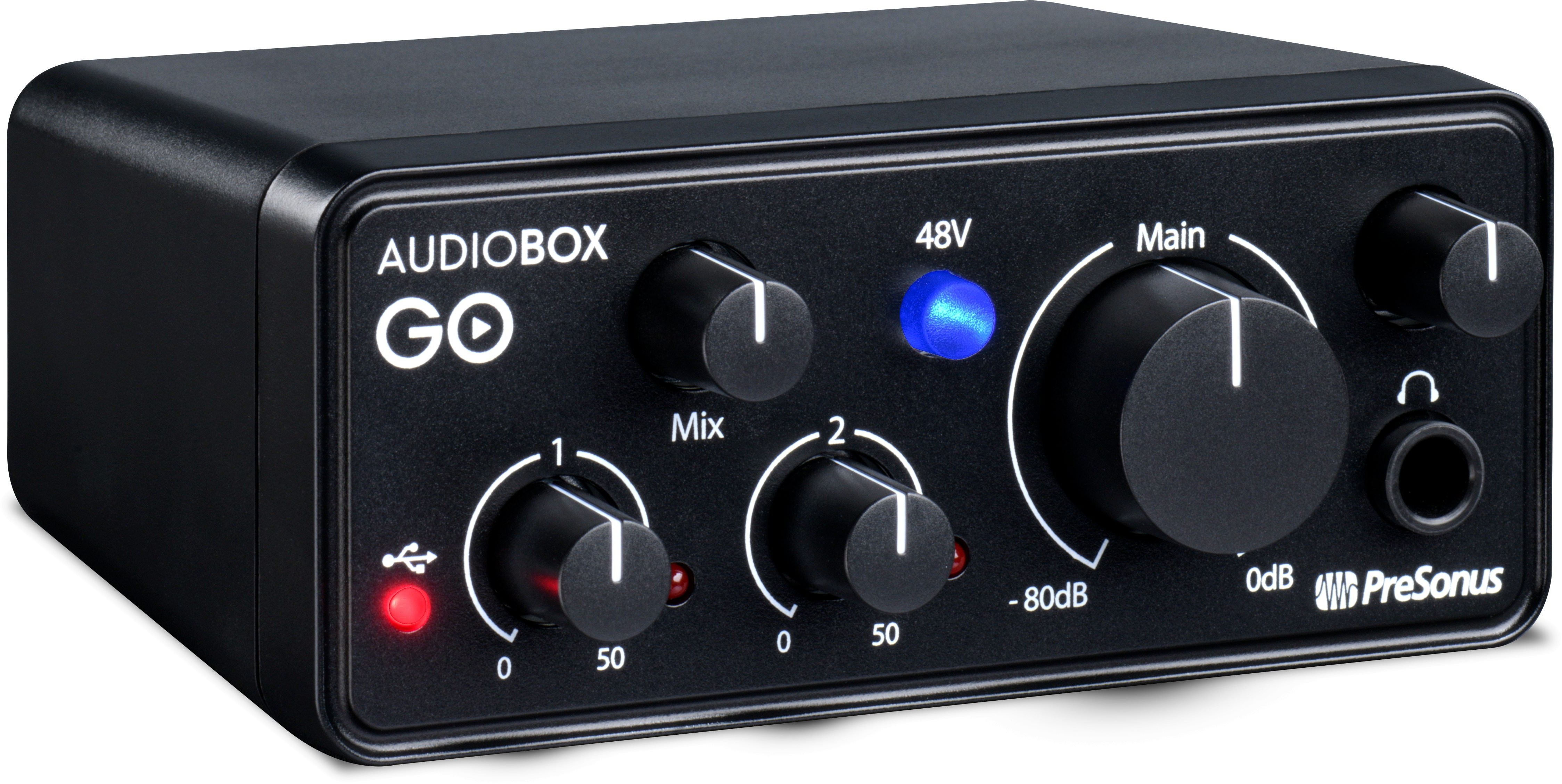 PreSonus AudioBox GO - Interfejs Audio USB I Expresowa wysyłka I 30 dni na zwrot !!