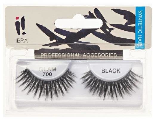 Ibra Para sztucznych rzęs na pasku Glam 700 Black 87579-uniw