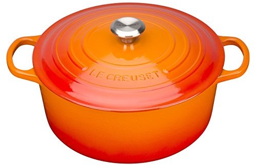 Le Creuset rondel żeliwny 28 cm z serii Signature, czerwony, 28 cm 21177280902430