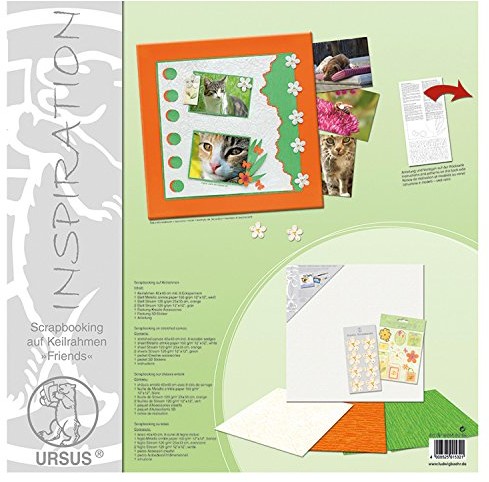 Ursus Scrapbooking na blejtramie 40 x 40 cm, Friends 67010006