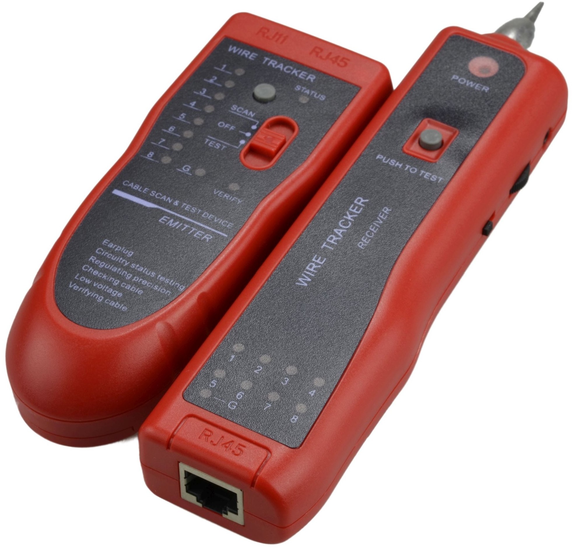 Neku Szukacz par przewodów + tester sieci RJ45 Lan