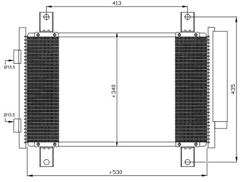 NRF Skraplacz, klimatyzacja 35840