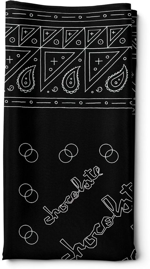 CHOCOLATE szalik CHOCOLATE BANDANA Black/White