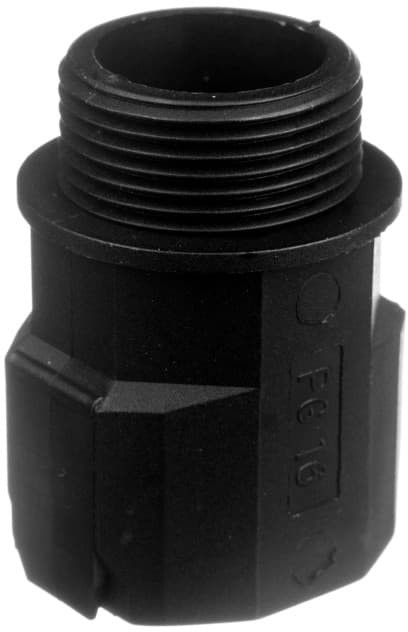Ergom Dławnica poliamidowa do rur ochronnych PG16 IP54 czarna FD 16 BK E03DK-07040101411 07040101411