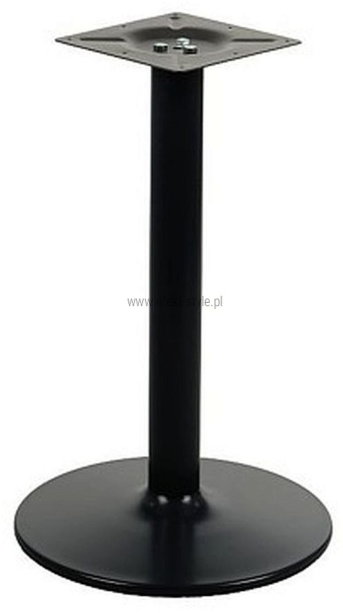 Import-s Podstawa do stolika EF-B006 czarna wysokość 72,5 cm fi 46 cm