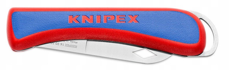Knipex Nóż monterski scyzoryk ze stali nierdzewnej