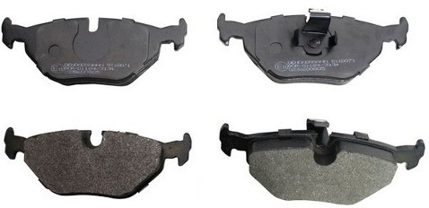 DENCKERMANN Klocki hamulcowe - komplet B110071