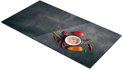 Tescoma Szklana płyta ochronna na kuchenkę ONLINE 30 x 52 cm, sól i chilli 900862.00