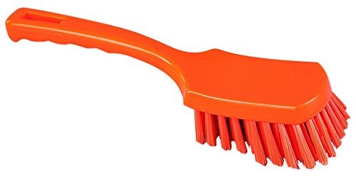 Maya Professional Tools 10546  7 szczotka do trzonka średnio twarde włosiem, FBK/higieny środków spożywczych, 275 MM X 70 MM, pomarańczowy 10546-7