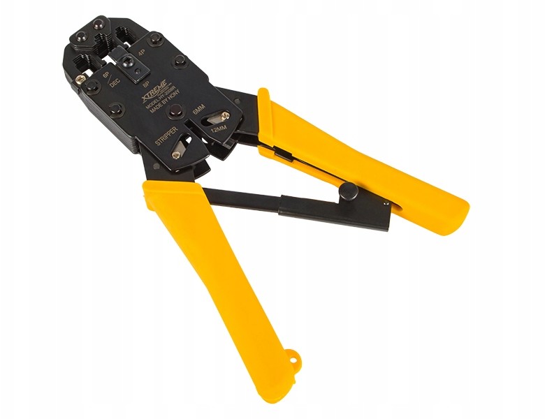 Zaciskarka wtyków Xtreme 4P 6P 8P RJ45 RJ12 Lan