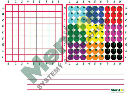 Mentor Mata dwustronna STEM + Kratka 144 x 200 cm 8096