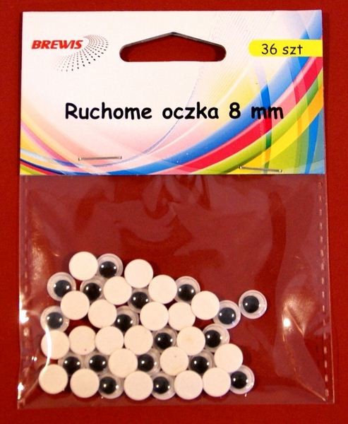 Brewis Ruchome Oczka 8Mm R02