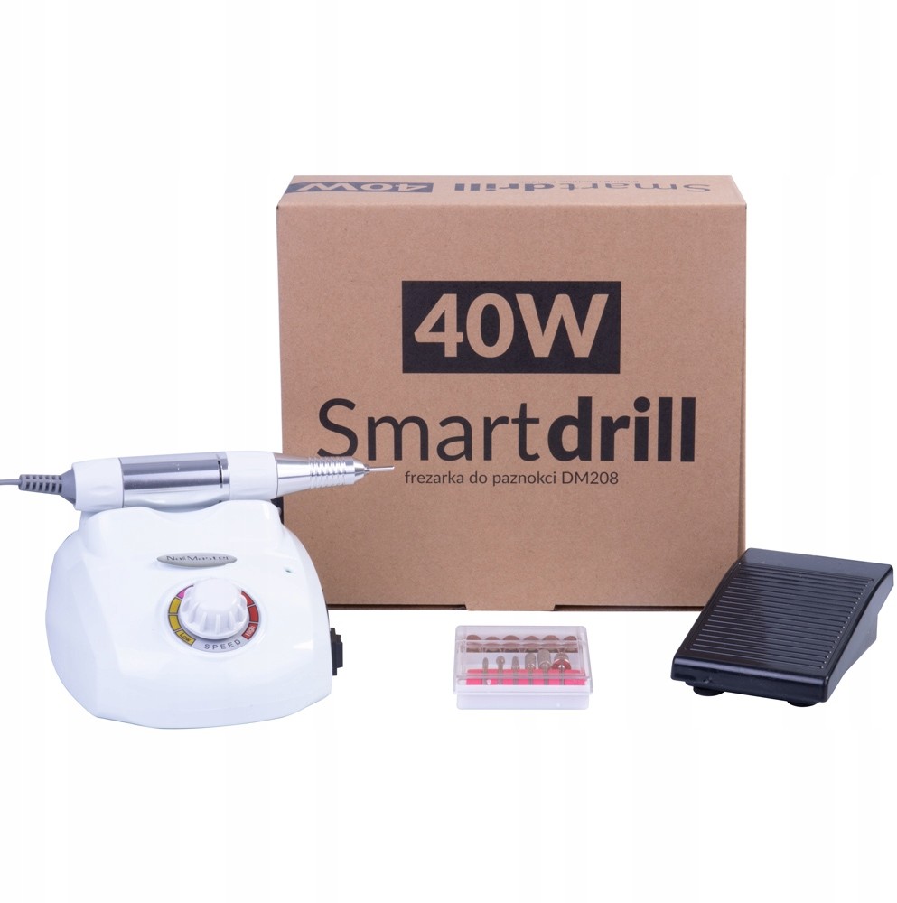 Frezarka Do Paznokci 40W Smartdrill DM208 Biała