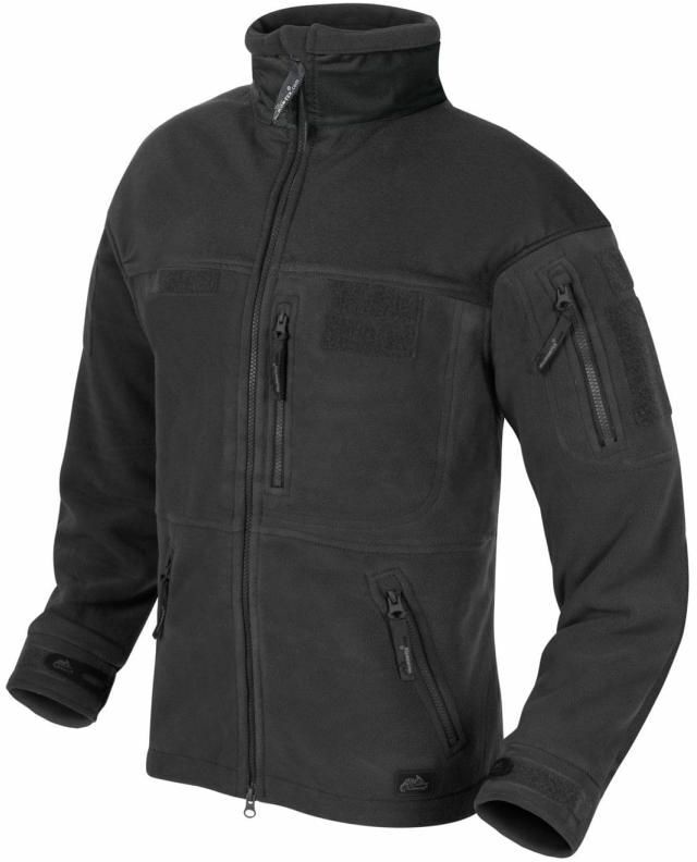 Helikon tex Bluza INFANTRY - Fleece - Czarna - L (BL-INF-HF-01-B05) HE.BL-INF-HF-01-B05