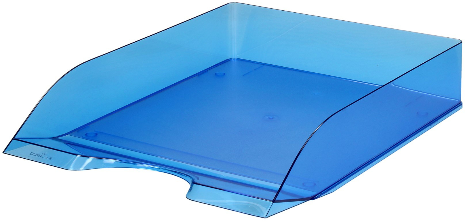 Durable Półka na dokumenty A4 niebieska przezroczysta Basic