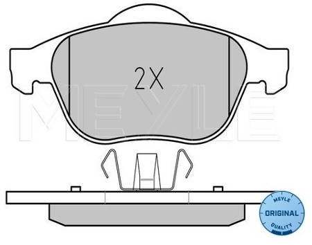 Wulf Gaertner Autoparts Zestaw klocków hamulcowych, hamulce tarczowe Wulf Gaertner Autoparts 025 232 4518