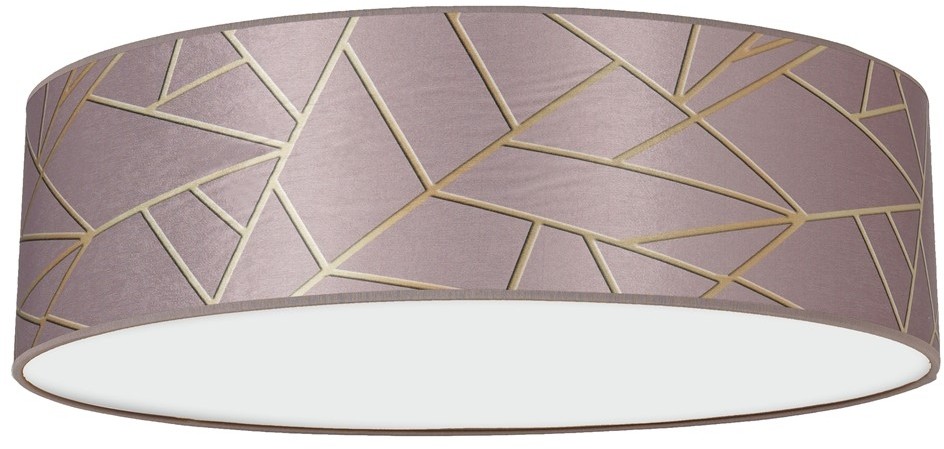 Milagro Lampa sufitowa ZIGGY PINK Gold/Pink 3xE27 MLP7586
