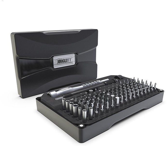 Jakemy Profesjonalny zestaw serwisowy narzędzi bitów wrętak do SMARTFONÓW, TABLETÓW, TELEFONÓW, PC Jakemy JM-8177 530