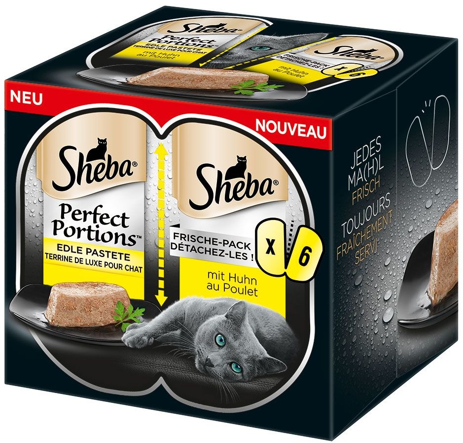 Sheba Perfect Portions 24 x 37,5 g Łosoś