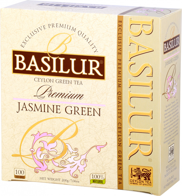 PREMIUM JASMINE GREEN w saszetkach - 100 x 2 g