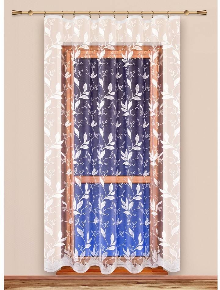 4Home Firana Leaves, 200 x 250 cm, 200 x 250 cm