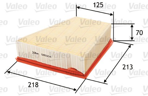 Valeo Filtr powietrza 585000