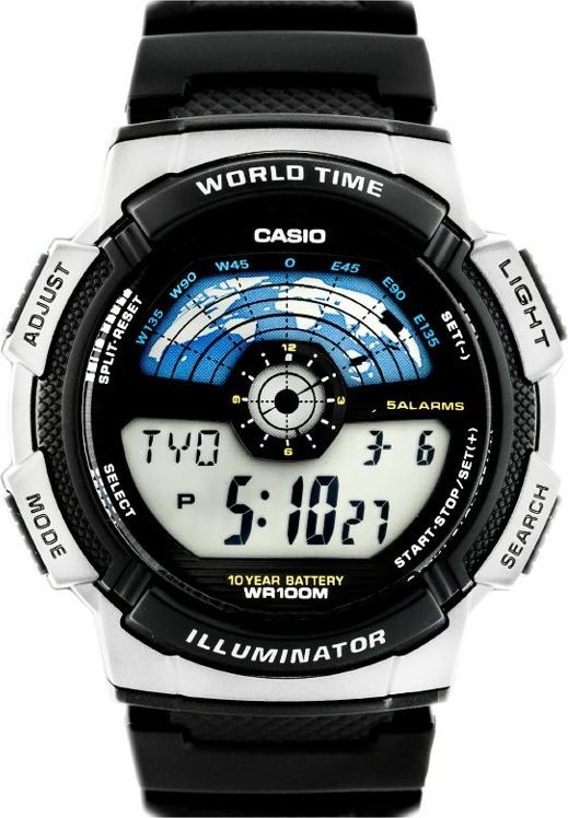 Casio Zegarek ZEGAREK MĘSKI AE-1100W 1AVDF zd101a uniwersalny