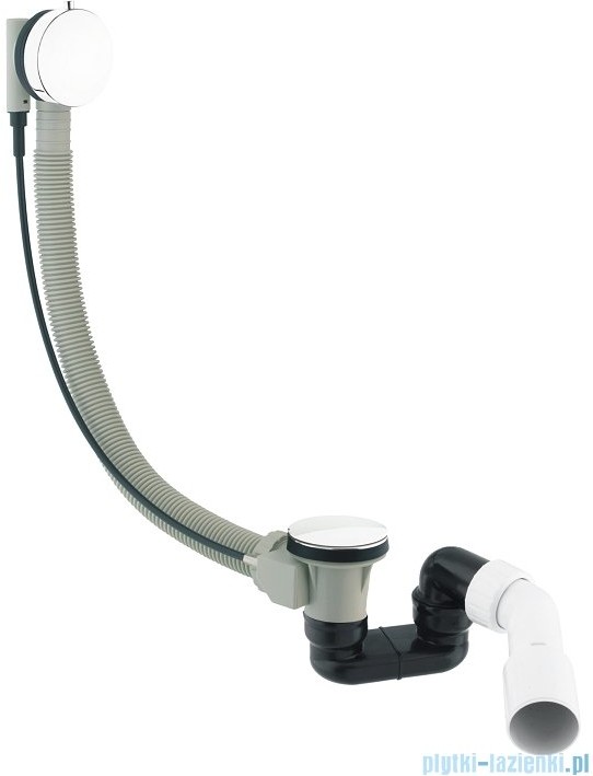 Omnires syfon wannowy automatyczny biały TK104-PLUS-3.35+64-S