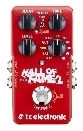 TC electronic Hall Of Fame Reverb 2 Reverb z technologią TonePrint