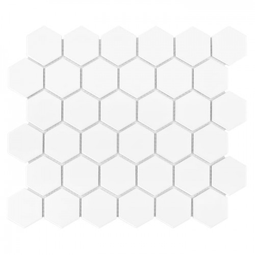 Dunin Mozaika Dunin Hexagonic White 51 matt