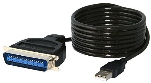 Lexmark Sabrent równoległe kabel USB-to-równoległe IEEE 1284-kabel-adapter (1.82 meter) Centronics, 36-polig. do drukarki Canon Epson Brother HP Hewlett Packard standardu IEEE 1284 Centronics PC i Mac CB-CN36