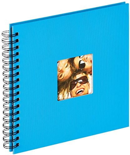 Walther designerska struktura Spiral Album Fun 26 x 25 cm album na zdjęcia, oprawa, Ocean Niebieski, 26 x 25 cm SA-108-U