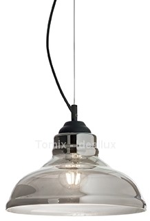 Ideal Lux Lampa wisząca Bistro kol przydymione szkło 112343)