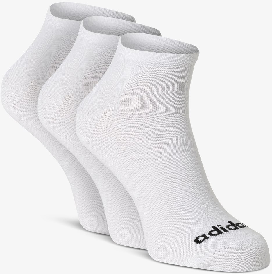 Adidas Originals Originals - Damskie skarpety do obuwia sportowego pakowane po 3 szt., biały