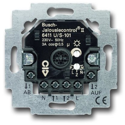 Busch-Jaeger 6411u/S-101 Busch-jalousiecontrol II-Einsatz 6411 u/S-101 2309834
