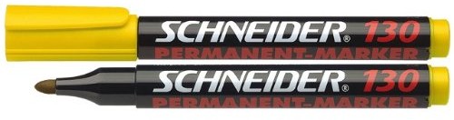 Schneider można Permanent Marker Maxx 130, 1  3 MM, Cap wyłączania ink,, żółty 4004675038104