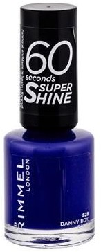 Rimmel London London 60 Seconds Super Shine 828 Danny Boy Blue! W 8 ml e3614220617268