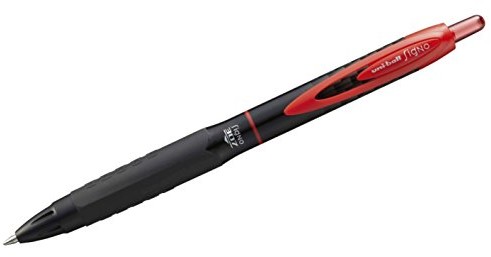 Mitsubishi Uni-Ball ink roller Gel Pen Signo UMN-307, czerwony, czerwony F803121