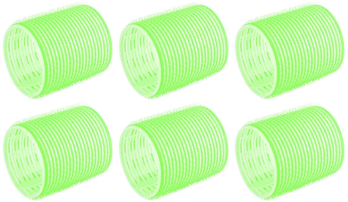 Wałki rzepy do włosów samo utrzymujące 64mm 6szt PRE-K1-WALKI64mm