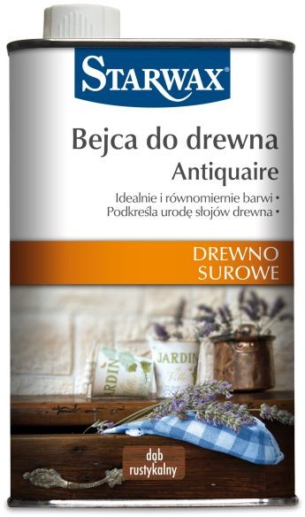 Starwax Bejca do drewna surowego d$474b rustykalny 0 5 l