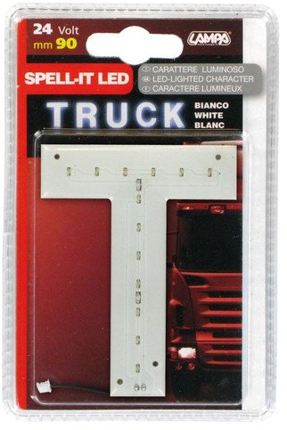 Unbekannt Klej litery T 24 V wei i # x178; EN diodami LED 98742