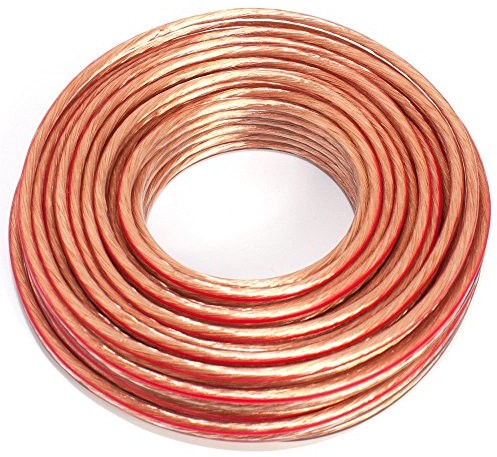 Seki Kabel głośnikowy 10 m  2 X 2,5 mm  100% CCA MIEDŹ; kabel audio przezroczysty 311985