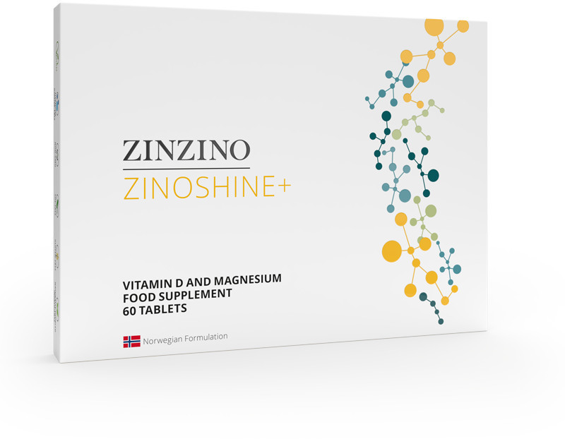 ZinZino ZINZINO ZinoShine+ suplement diety Witamina D i Magnez 60 tabletek