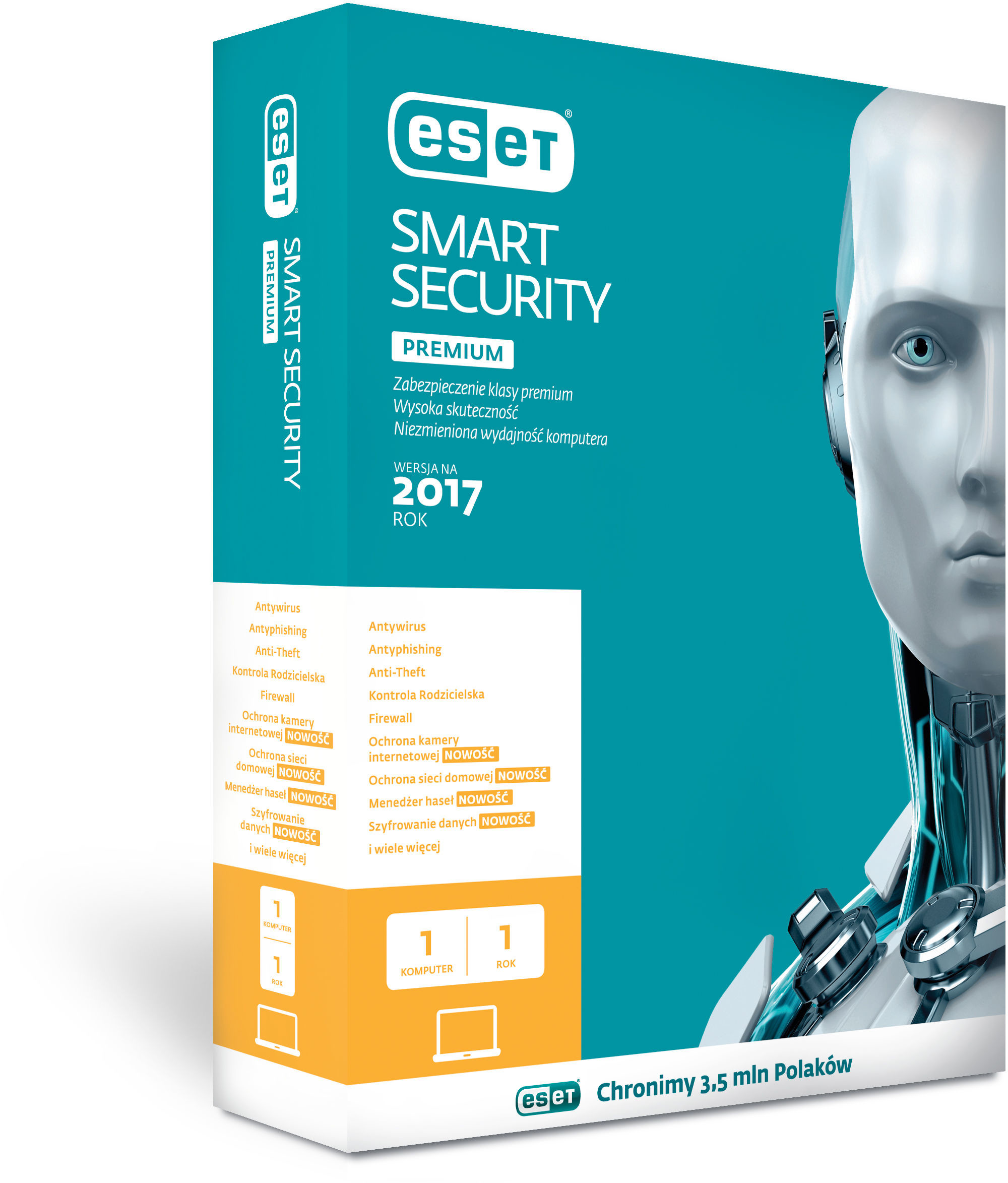 Eset Smart Security Premium 1693-6417B