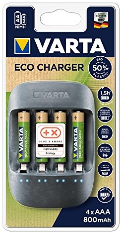 Varta ładowarka Eco Charger (w zestawie 4 X AAA 56813 800 mAh) 57680101421